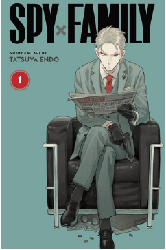 Cover of the manga series SPY x FAMILY.